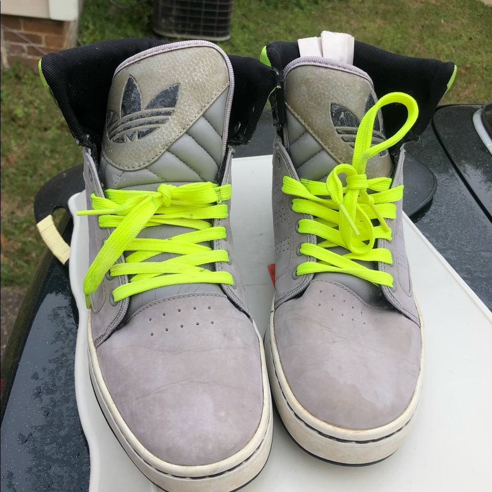 Adidas Adi High Ext Original Mens Leather Basketball Shoes Unisex 7.5 EU 42 😎
